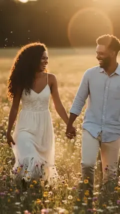 Frame from a save-the-date film made with WedGenie